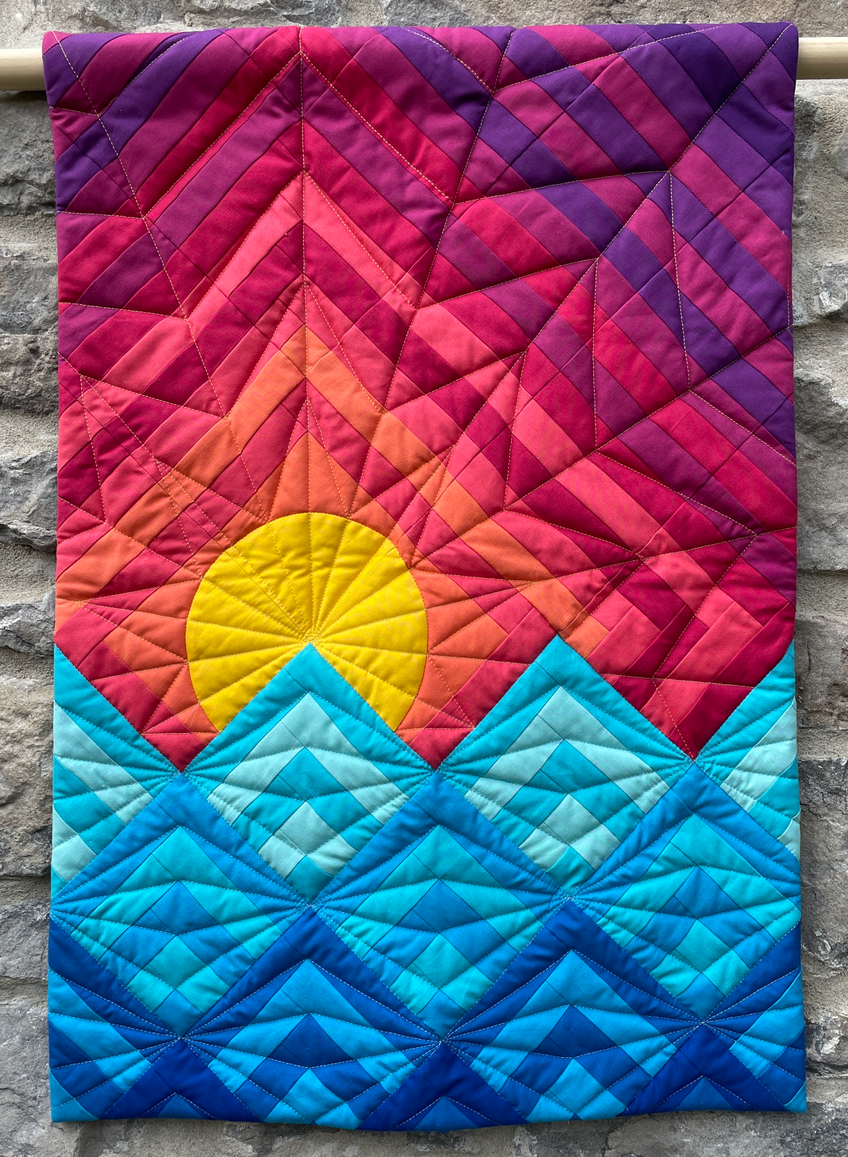 Sunstruck Quilt Pattern